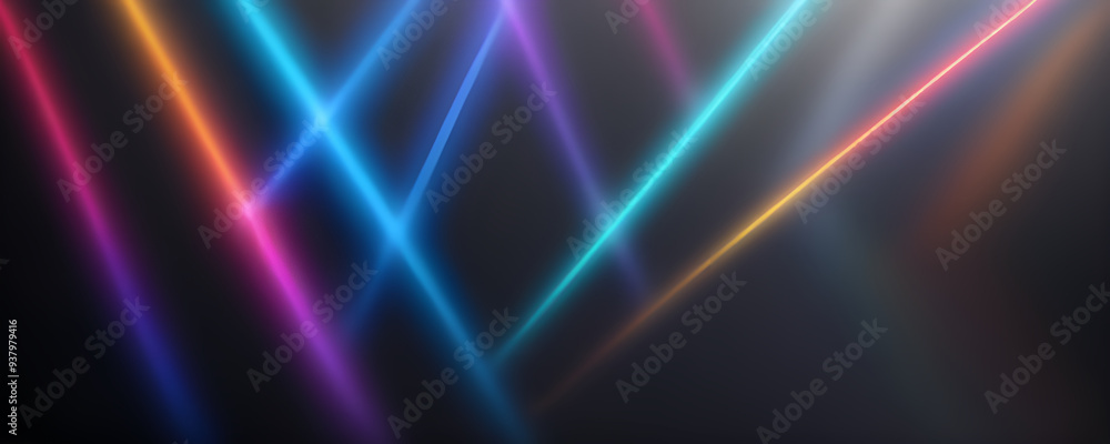 illustrazione con elementi geometrici luminosi a tema astratto surreale illustrazione con elementi geometrici luminosi a tema astratto surreale