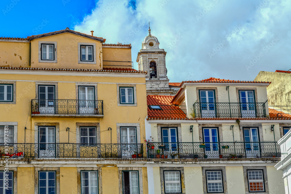 Fototapeta premium Altstadt Alfama, Lissabon