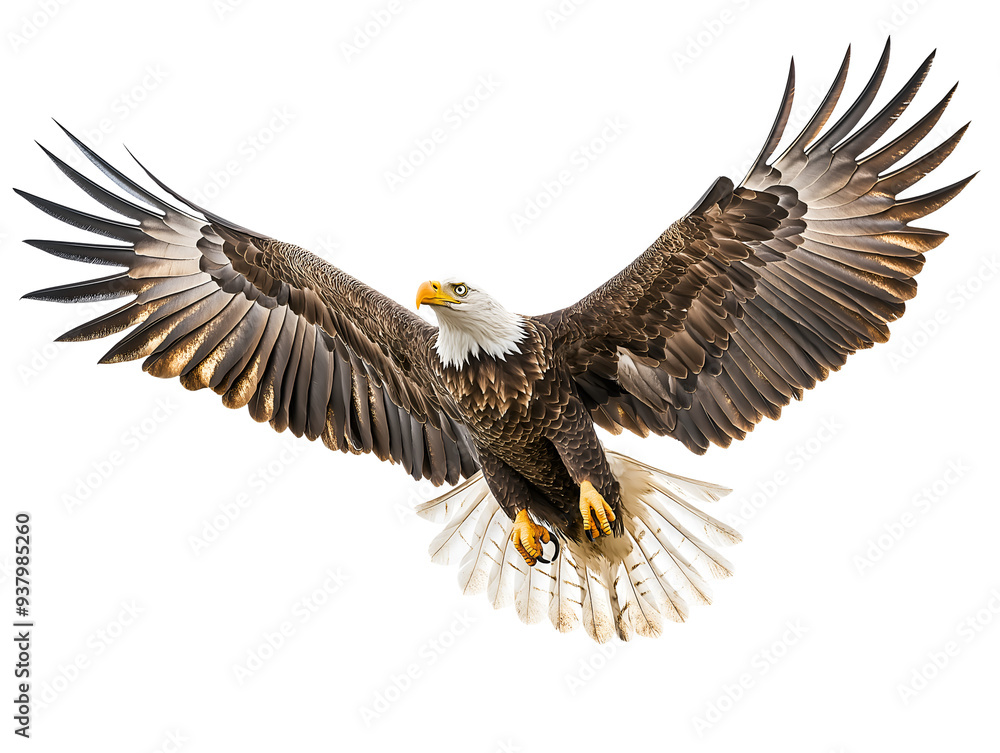 photo of an eagle floating mid-air on isolated background
photo of an eagle floating mid-air on isolated background