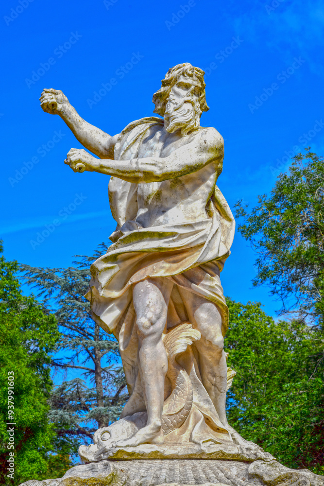 Fototapeta premium Parkanlage von Palácio Nacional de Queluz (Portugal)