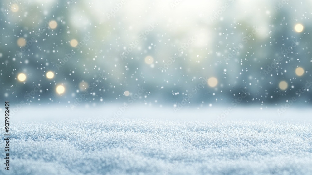 A winter wonderland adorned with drifting snowflakes and soft twinkling lights that evoke a cozy and enchanting holiday spirit. A winter wonderland adorned with drifting snowflakes and soft twinkling lights that evoke a cozy and enchanting holiday spirit.