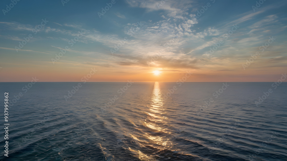 Obraz premium the sea at dawn
