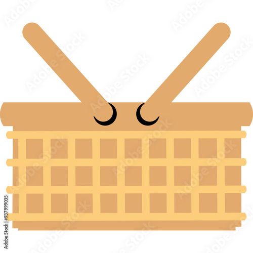 Picnic Basket Illustration