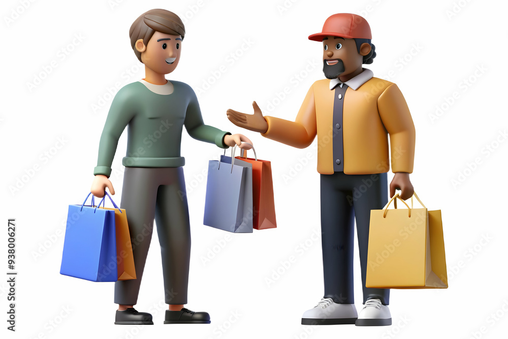 Shopper Asking for Help from Staff concept as Candid shot of a shopper asking for assistance from a store staff member during a Black Friday sale capturing the customer service and interactive aspect Shopper Asking for Help from Staff concept as Candid shot of a shopper asking for assistance from a store staff member during a Black Friday sale capturing the customer service and interactive aspect