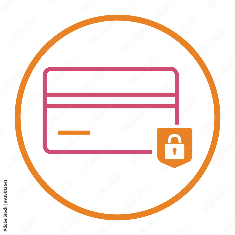 Secure, pay, lock icon Secure, pay, lock icon