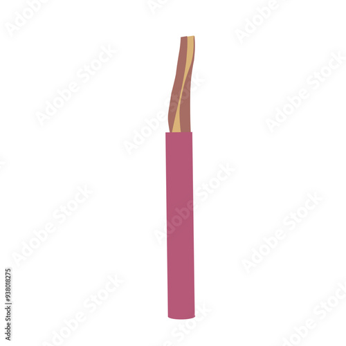 Cables and wires realistic vector
