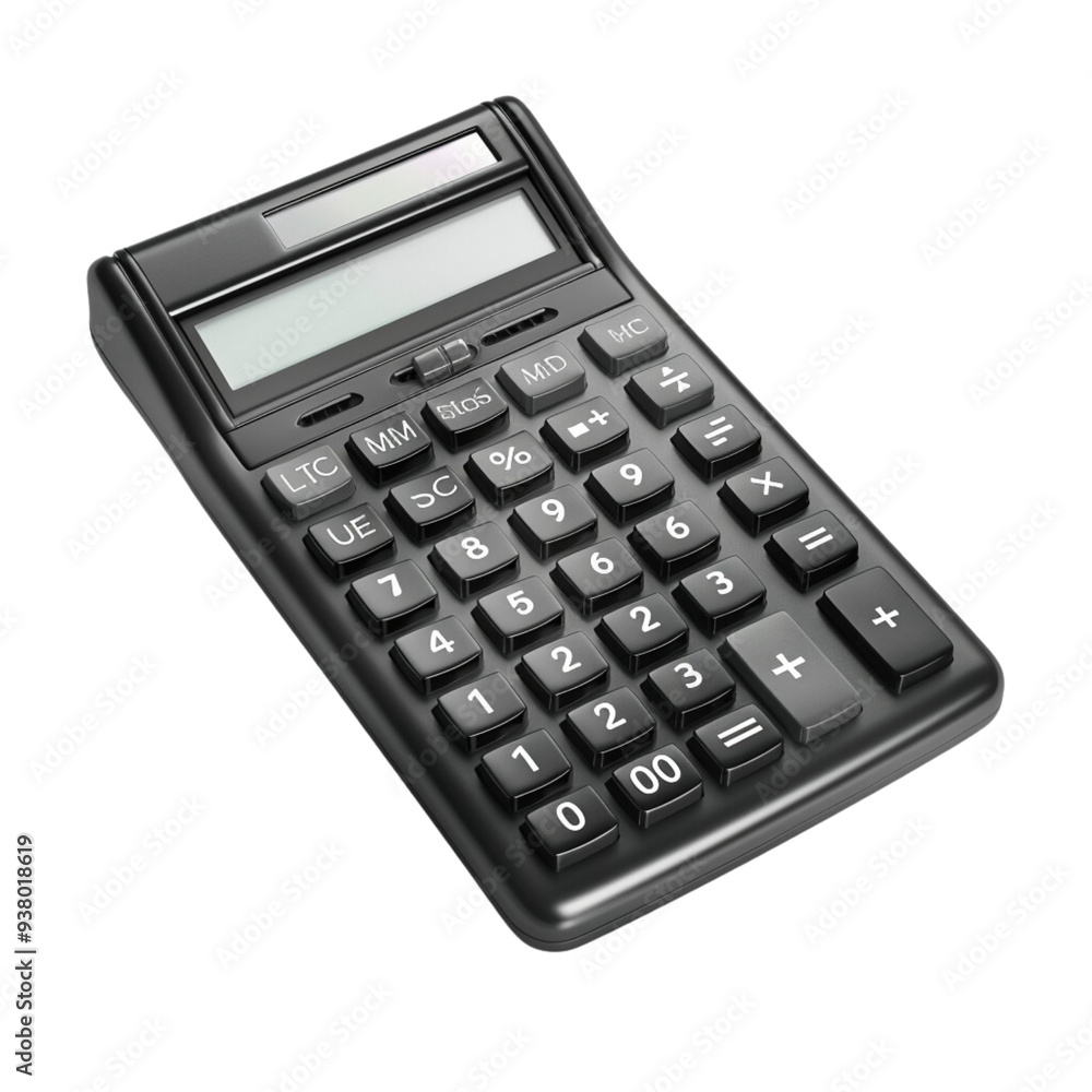 Calculator with background cut available Calculator with background cut available