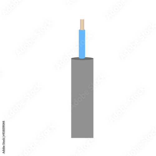 Cables and wires realistic vector