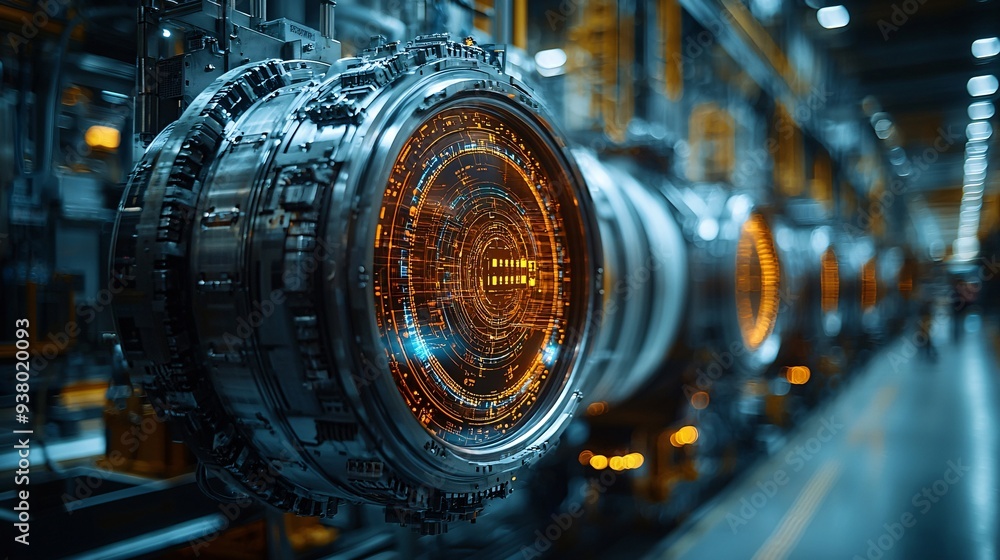 A tech startup working on AI-powered predictive maintenance for industrial equipment, testing real-time data streams. A tech startup working on AI-powered predictive maintenance for industrial equipment, testing real-time data streams.