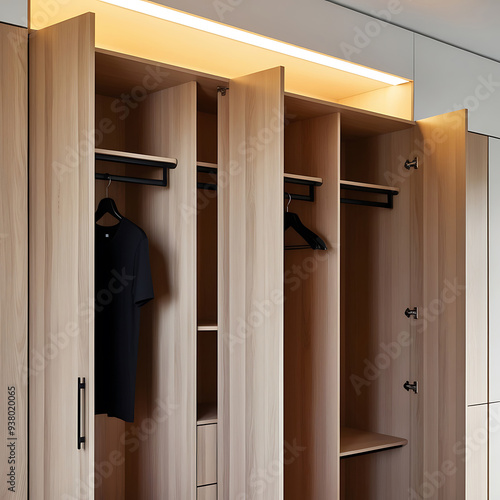  Modern Wardrobe Design black shirt in room black shirt mockup of black shirt