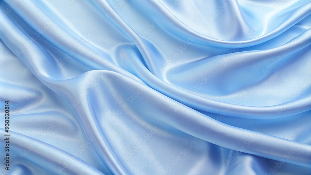 Pale blue silk fabric Pale blue silk fabric