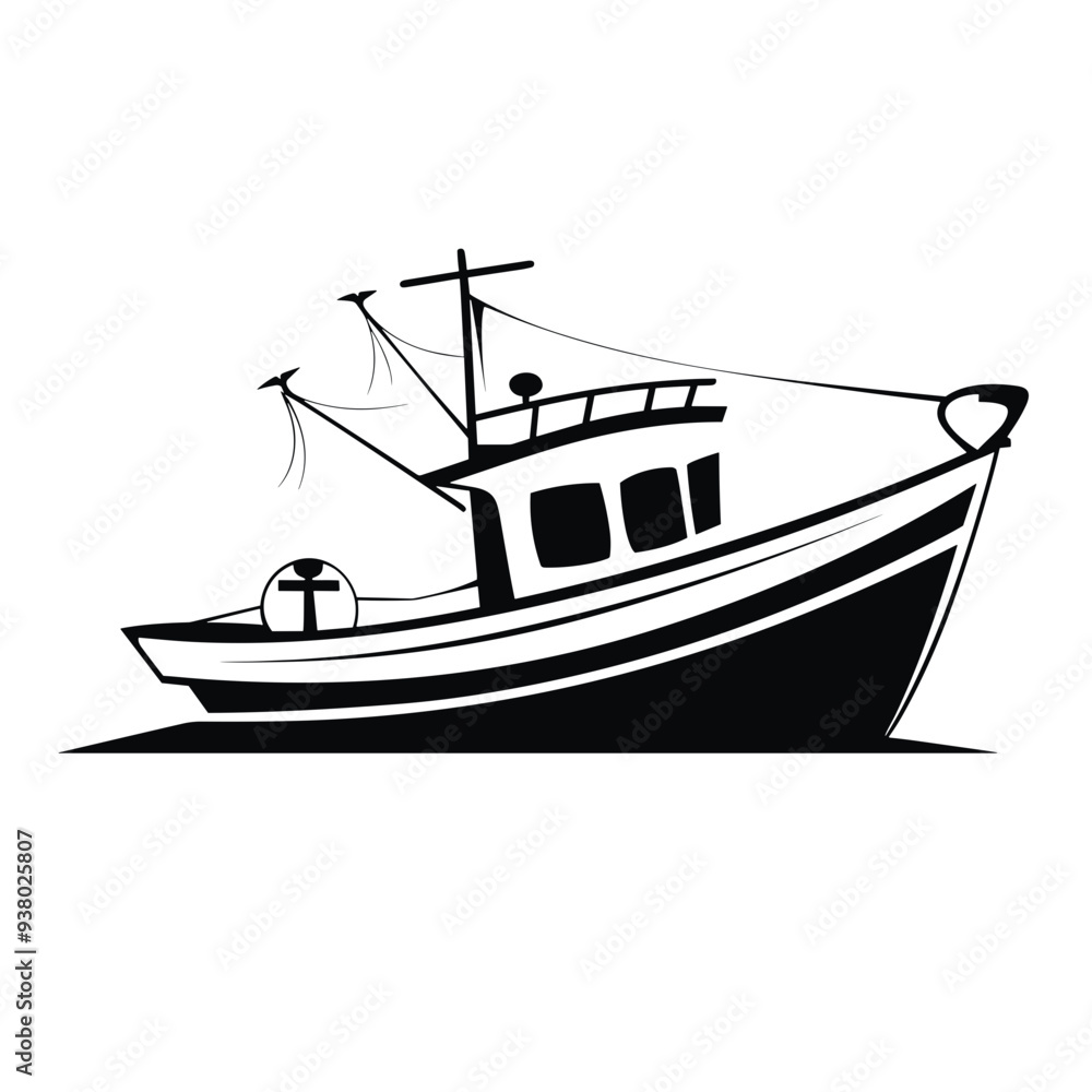fisherman, fish, fisher, fisherboat, fish boat, bucket, fishbucket, fishing rod, rod, sea, sealife, vector graphic black and white fisherman, fish, fisher, fisherboat, fish boat, bucket, fishbucket, fishing rod, rod, sea, sealife, vector graphic black and white