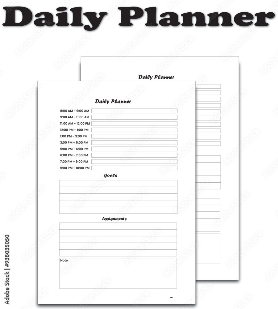 daily planner daily planner