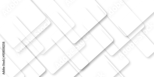 Abstract minimal geometric white and gray light banner pattern. White and grey modern minimalistic pale geometric. Geometric triangular or polygonal line shapes, stylist geometric line background.