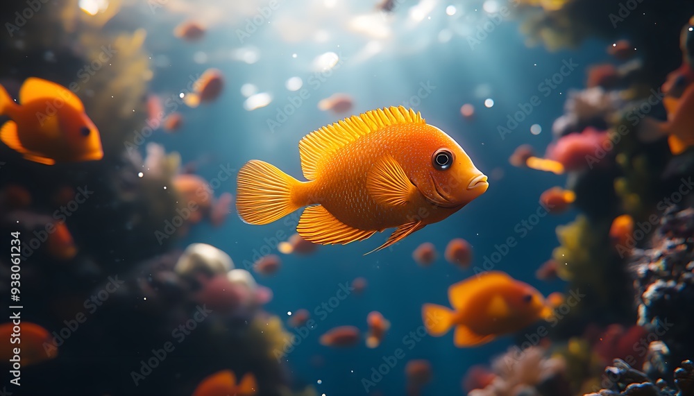 Exploring the Vibrant World of Tropical Seas: An Underwater Adventure with Colorful Fish and Coral Reefs Exploring the Vibrant World of Tropical Seas: An Underwater Adventure with Colorful Fish and Coral Reefs