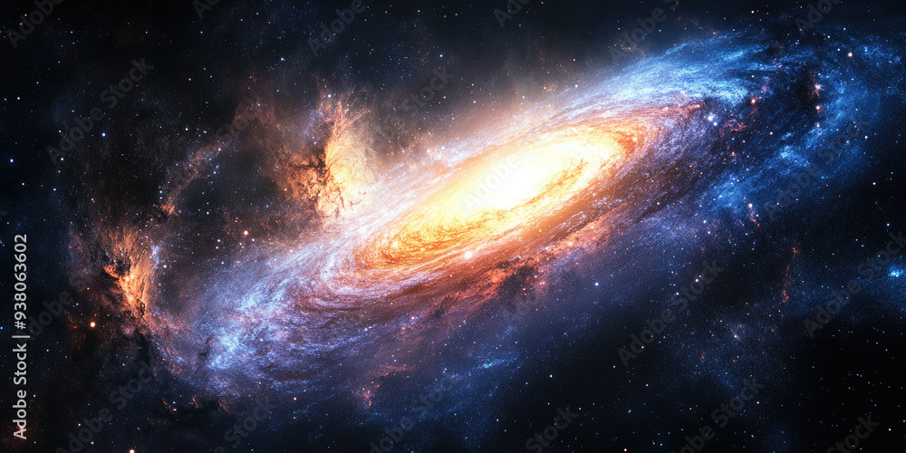 Beautiful view of the milky way galaxy Beautiful view of the milky way galaxy