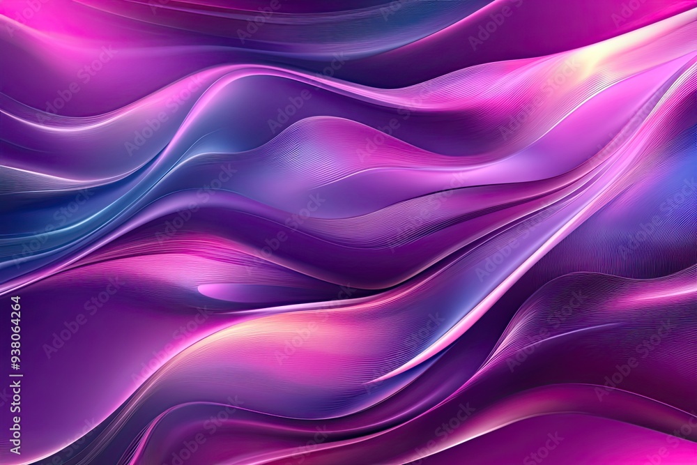 Fototapeta premium Vector abstract holographic background trendy colorful texture in blush