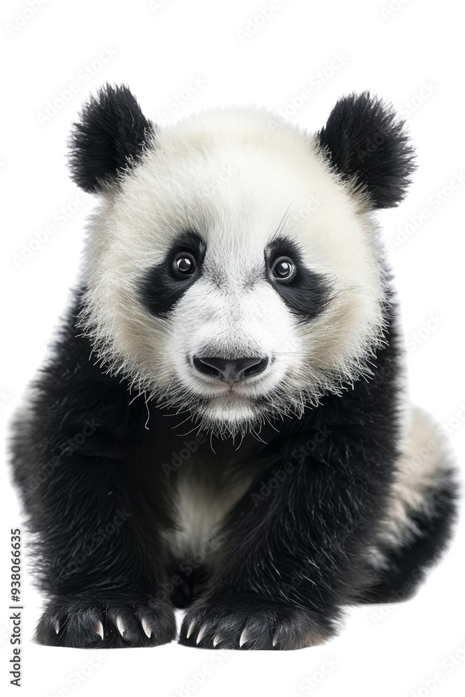 The realistic panda bear PNG The realistic panda bear PNG
