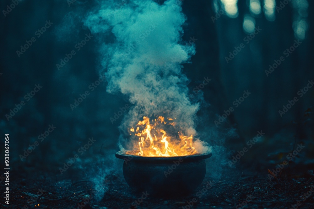 Cauldron Witch's Brew Wicca, Celtic Paganism Religion Spiritual Symbol Cauldron Witch's Brew Wicca, Celtic Paganism Religion Spiritual Symbol