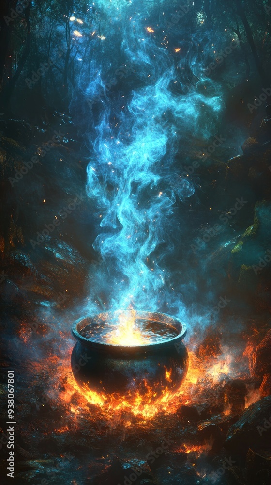 Cauldron Witch's Brew Wicca, Celtic Paganism Religion Spiritual Symbol Cauldron Witch's Brew Wicca, Celtic Paganism Religion Spiritual Symbol