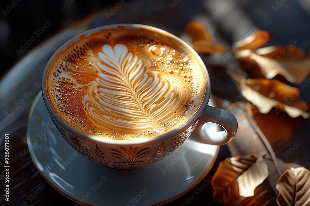 Cozy morning coffee for breakfast Cozy morning coffee for breakfast