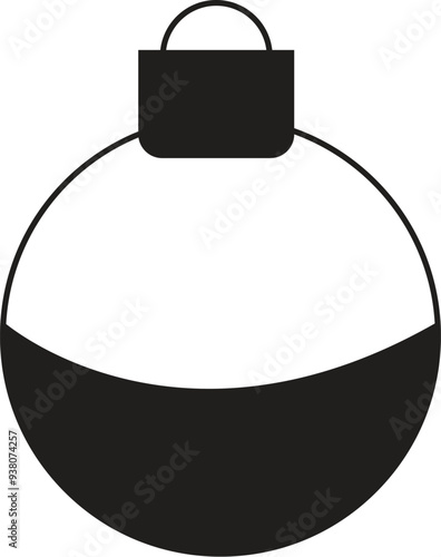 fishing bobber vector