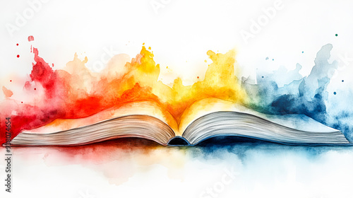 Tranquil Watercolor Reflections: Capturing the Essence of Lecture Notes with Depth and Comprehension