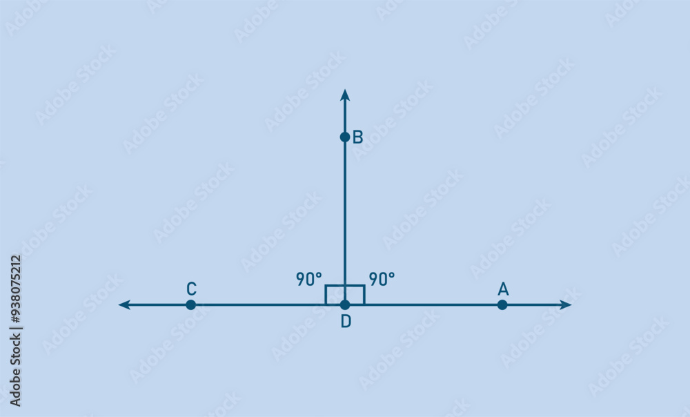 The segment AC is perpendicular to the segment BD in geometry. The segment AC is perpendicular to the segment BD in geometry.