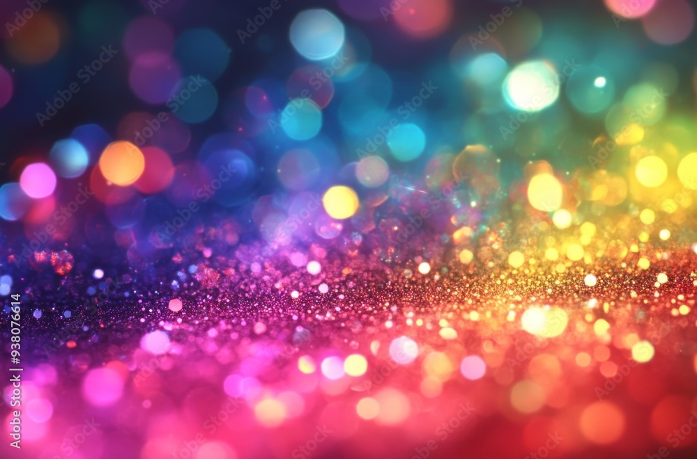 Abstract Colorful Bokeh Lights Background Abstract Colorful Bokeh Lights Background