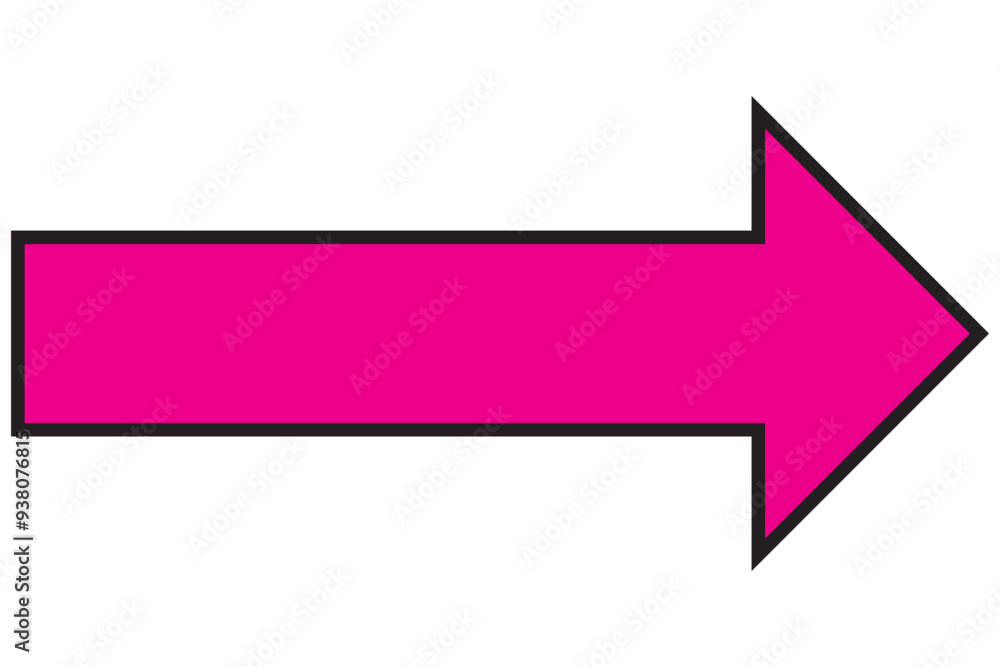 Straight long arrow vector icon. arrow icon isolated on white background Straight long arrow vector icon. arrow icon isolated on white background