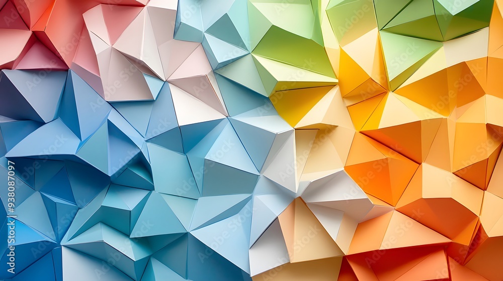 Abstract Colorful Geometric Background. Abstract Colorful Geometric Background.