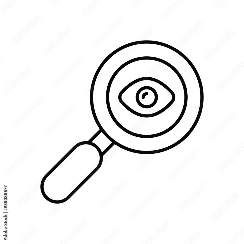 review line icon with white background vector stock illustration review line icon with white background vector stock illustration