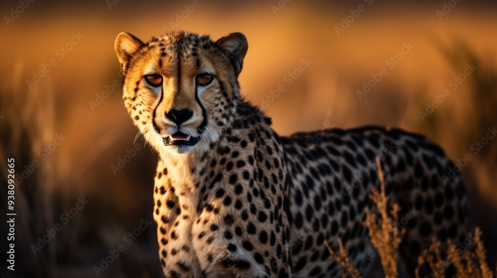 Cheetah in Natural Habitat Cheetah in Natural Habitat