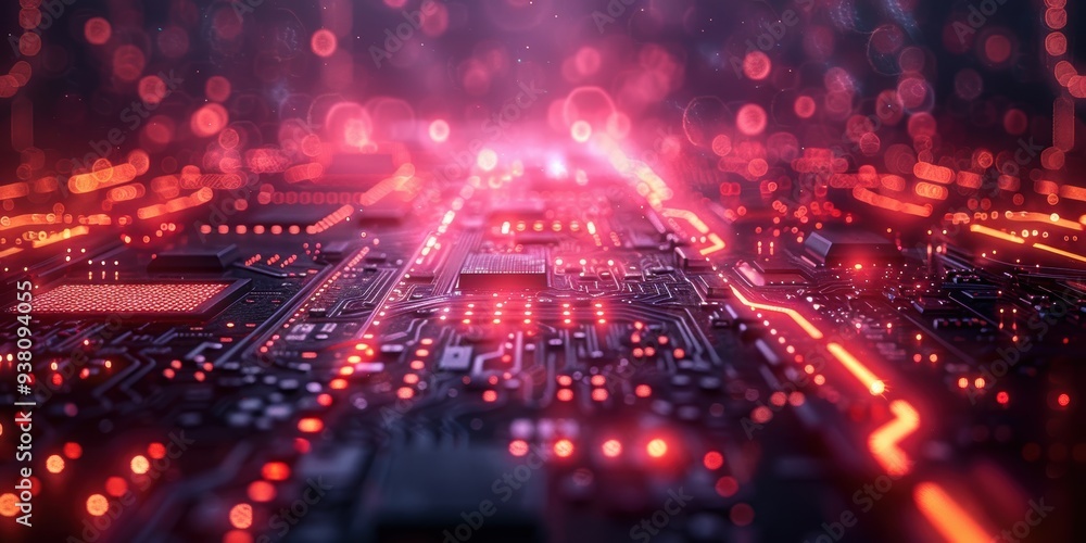 Circuit Board Abstract Circuit Board Abstract