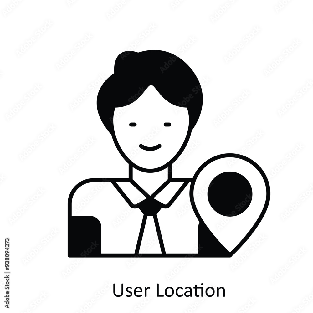 Route solid icon style illustration. EPS 10 File Route solid icon style illustration. EPS 10 File