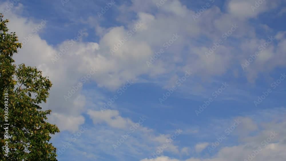 Sky changing with the movement of clouds. Scenic view of clouds moving across the sky. Sky changing with the movement of clouds. Scenic view of clouds moving across the sky.