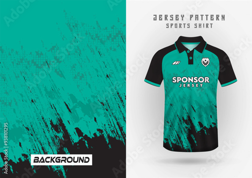 T-shirt sport, background, team jersey, wallpaper, racing, backdrop, cycling, football, game, running, pattern.	