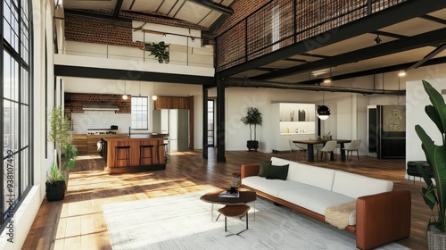 Modern Loft Apartment Interior Design