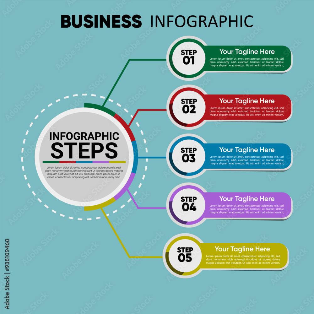 Infographic Illustration design template with icons and 5 options or steps. Can be used for process, presentations, layout, banner,info graph. element timeline 5 step option point infographics designs Infographic Illustration design template with icons and 5 options or steps. Can be used for process, presentations, layout, banner,info graph. element timeline 5 step option point infographics designs