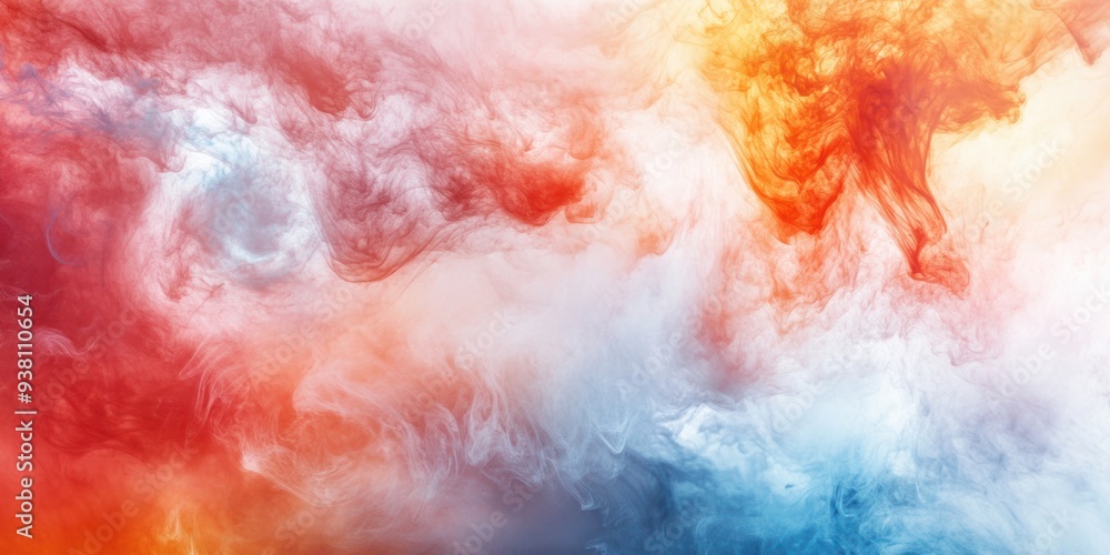 Vibrant abstract smoke colors fusion background Vibrant abstract smoke colors fusion background