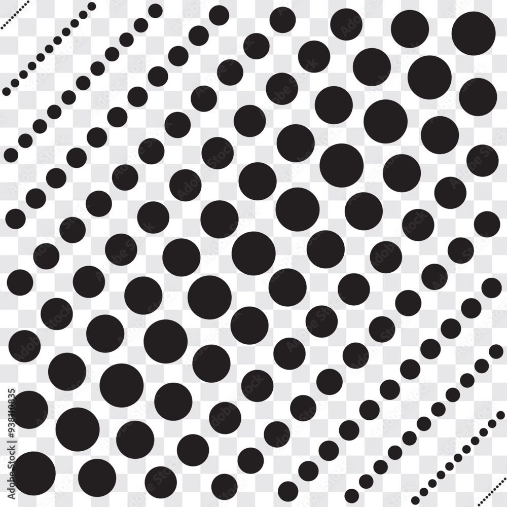Design elements symbol Editable color halftone frame dot circle pattern swirl on white background. Vector illustration frame with black random dots. Round border Icon using halftone circle dots.EPS10 Design elements symbol Editable color halftone frame dot circle pattern swirl on white background. Vector illustration frame with black random dots. Round border Icon using halftone circle dots.EPS10