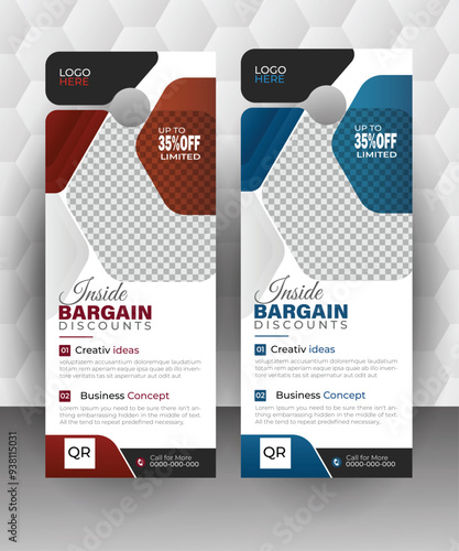 Web, Vector door hanger car washing services template, hotel knob design, Vector door hanger, Modern creative Corporate door hanger design template, 