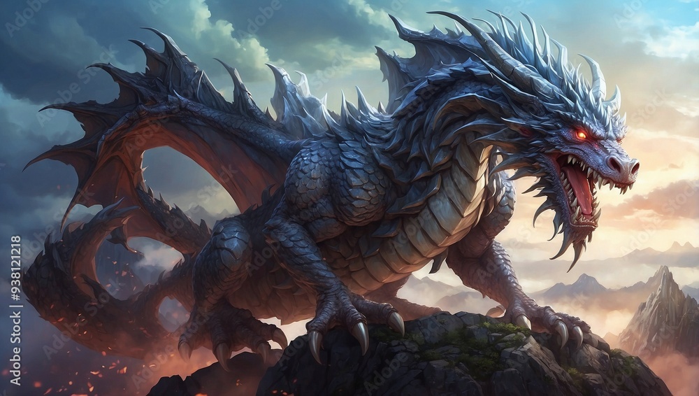 dragon in the night sky dragon in the night sky