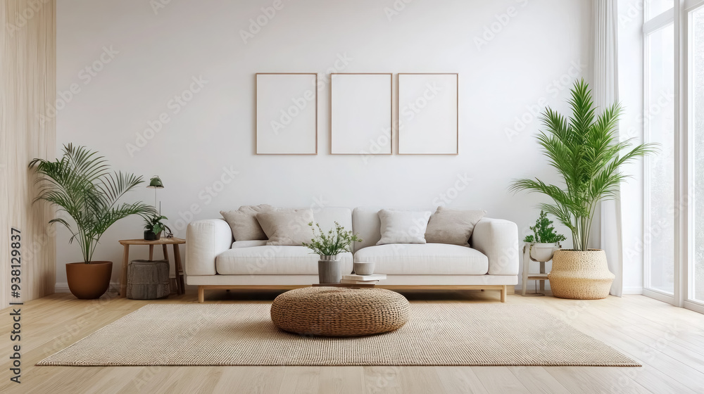 sleek modern living room design with neutral tones, contemporary home styling sleek modern living room design with neutral tones, contemporary home styling