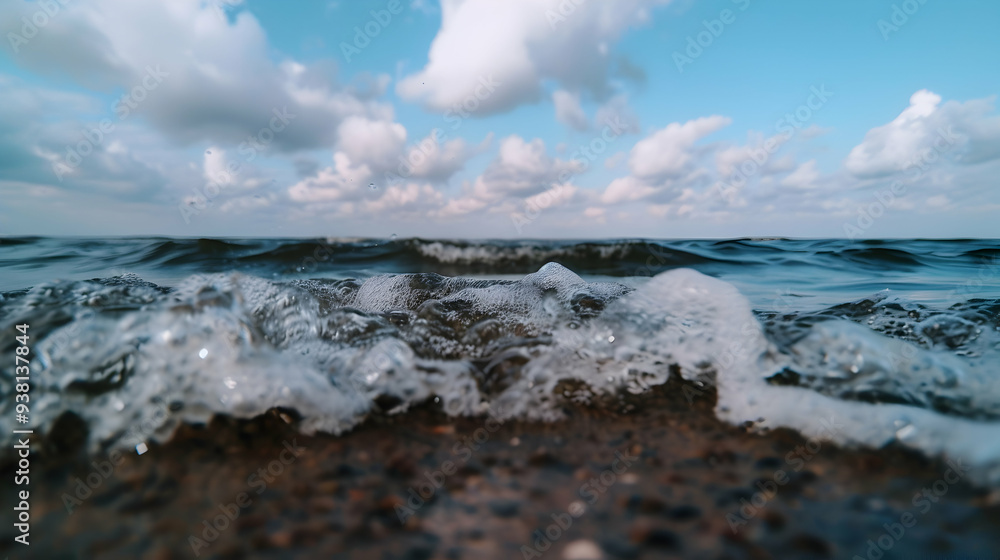 Obraz premium Body Water That Has Some Waves