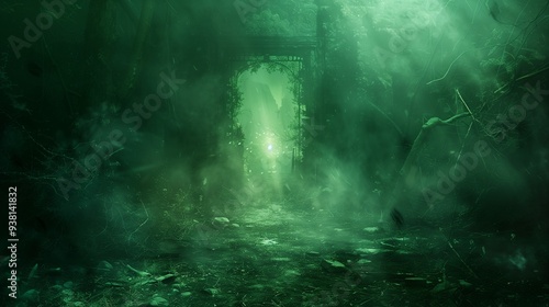 Wallpaper Mural Mystical Forest Gateway Scene Torontodigital.ca