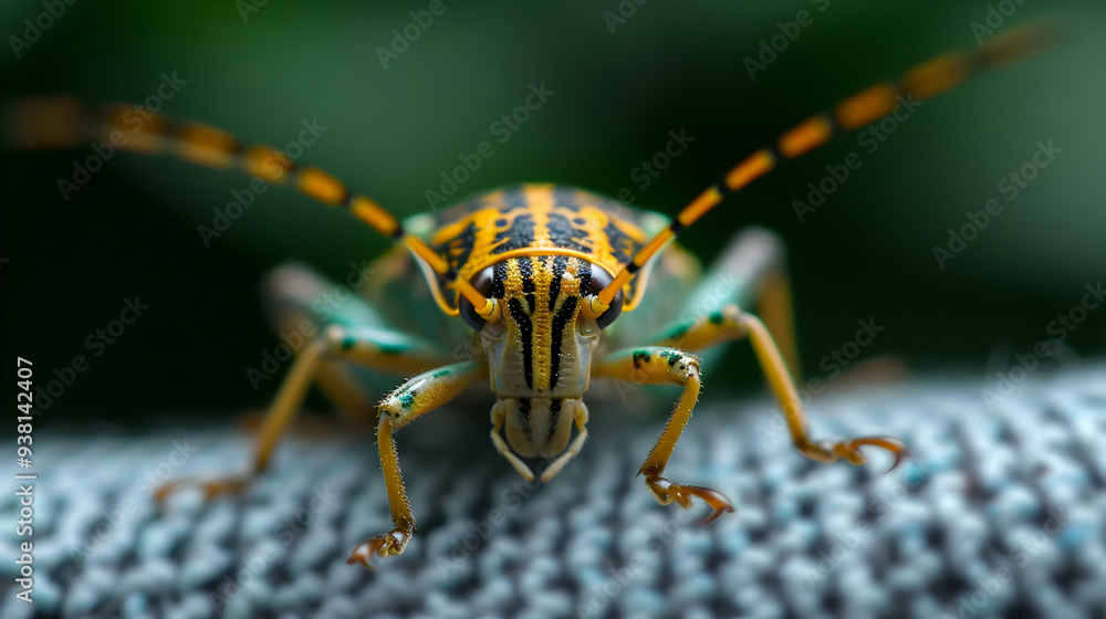 Fototapeta premium Bug That Sitting Branch