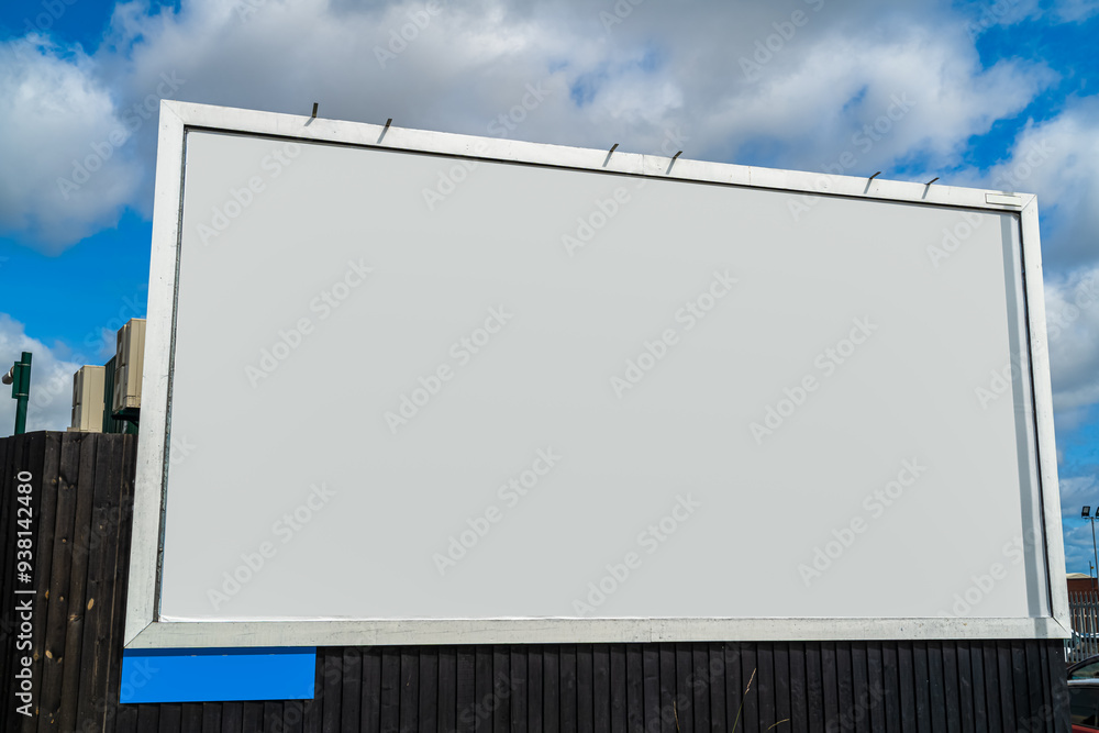 Obraz premium A blank bill board for you to add your own image
