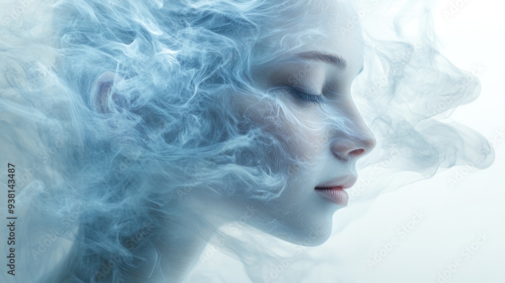 Mystical Smoke Portrait Mystical Smoke Portrait