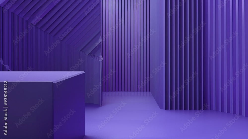 Light lavender 3d mock up podium with flying spheres or balls in purple. Bright stylish contemporary Abstract Modern platform for product or cosmetics presentation. Render scene with geometric shapes. Light lavender 3d mock up podium with flying spheres or balls in purple. Bright stylish contemporary Abstract Modern platform for product or cosmetics presentation. Render scene with geometric shapes.